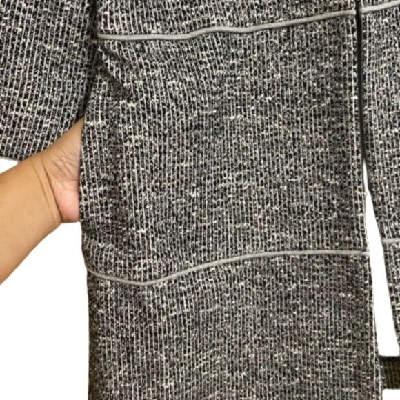 Cabi WOMEN’s BLACK WHITE & GRAY Spring the Times 3/4 MID-LENGTH JACKET Sz-XS - Picture 6 of 7